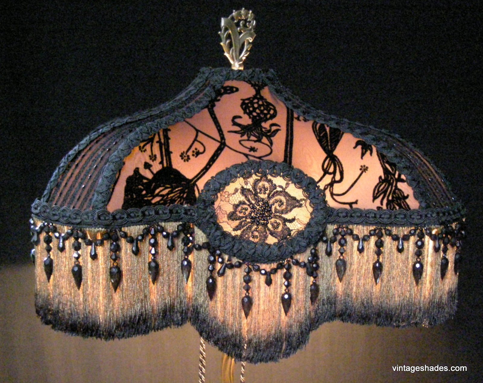 Victorian Lampshade 