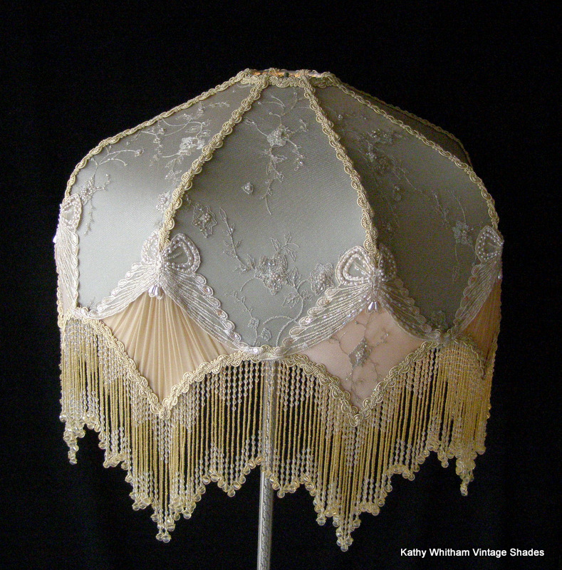 Victorian Lampshade, Large Victorian Lamp Shades